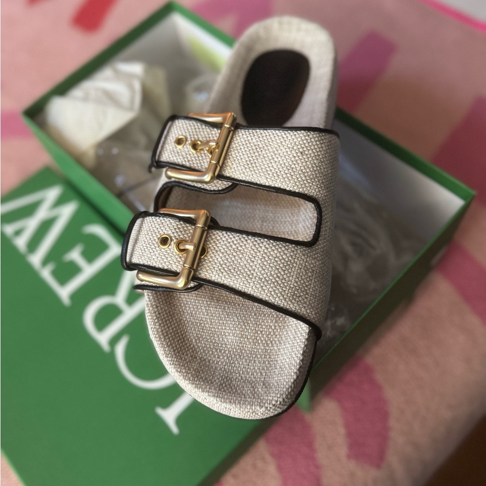 J. Crew Marlow sandals - never worn!